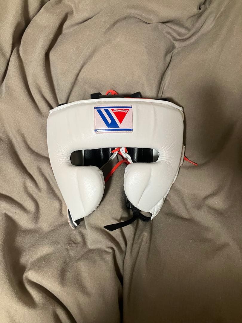 winning ヘッドギア　ホワイト　sizeL