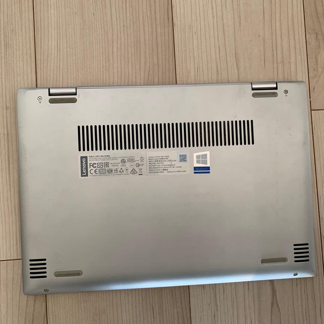 Lenovo レノボ YOGA 720-12IKB 238GB RAM 8GB