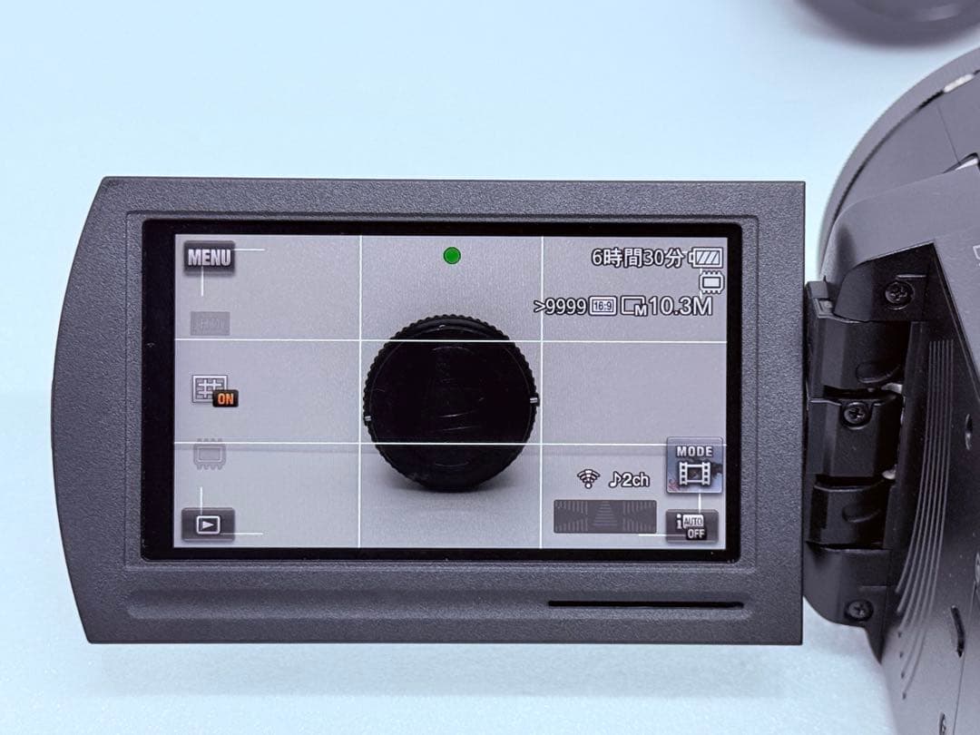 SONY FDR-AX30 4K ビデオカメラ 大容量バッテリー付き