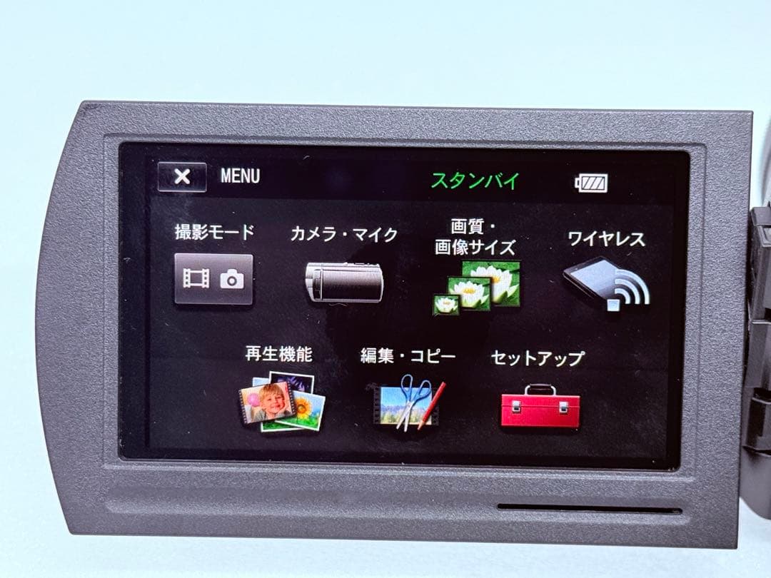 SONY FDR-AX30 4K ビデオカメラ 大容量バッテリー付き