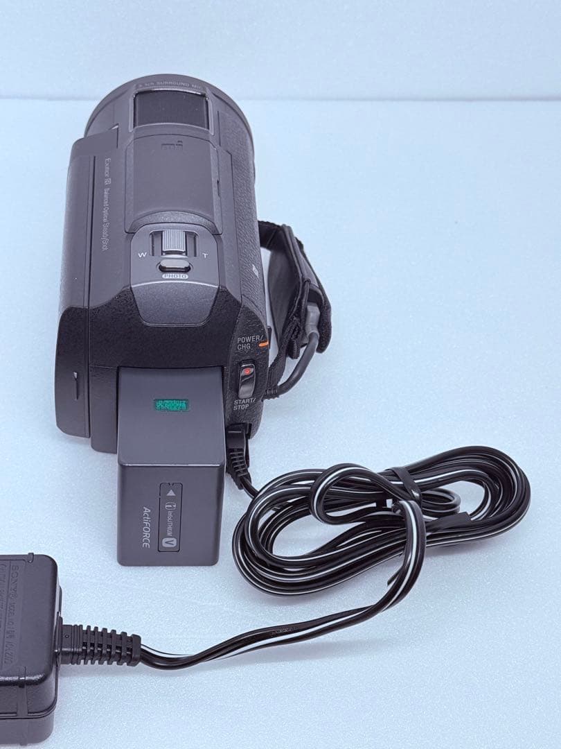 SONY FDR-AX30 4K ビデオカメラ 大容量バッテリー付き