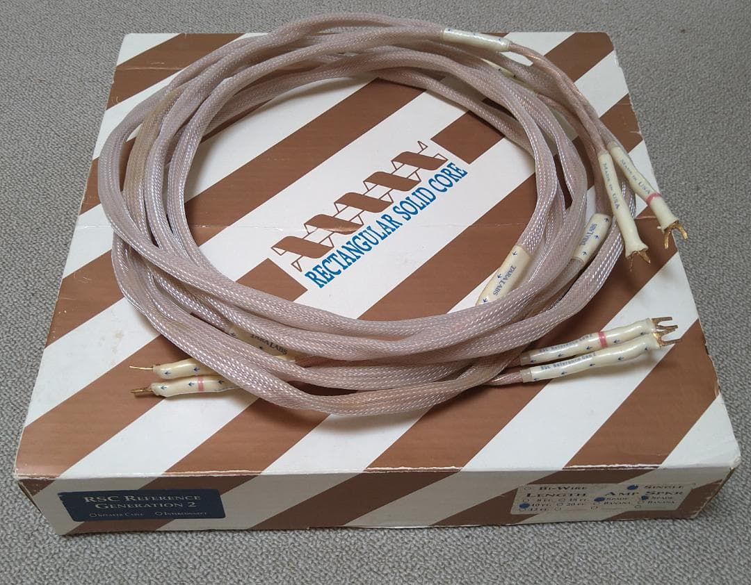 Tara Labs RSC 　Gen2　スピーカーケーブル