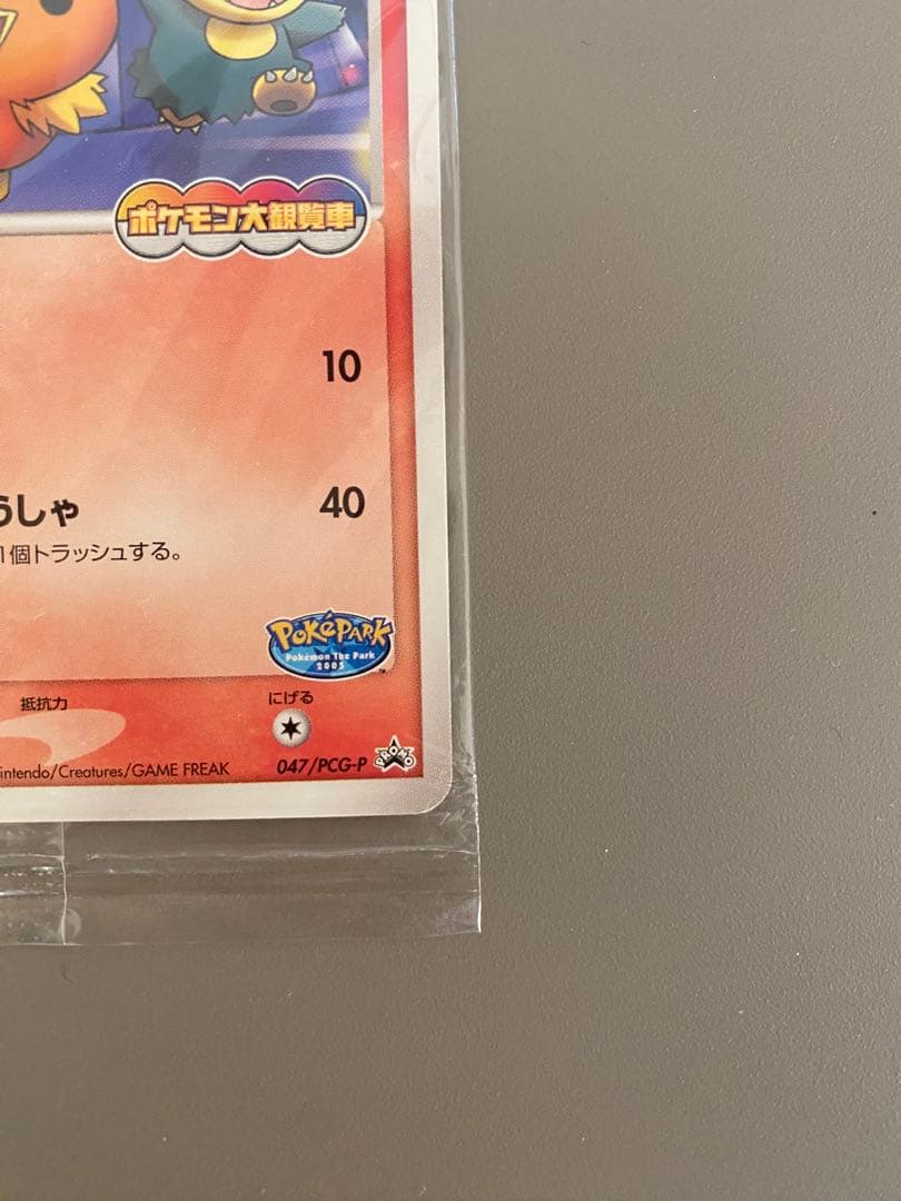 ⭐️未開封⭐️ポケパークのアチャモ プロモ 047/PCG-P PROMO