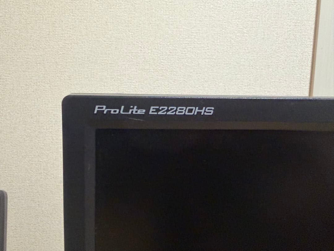 ProLite E2280HS 6台セット モニター本体 モニターアームセット