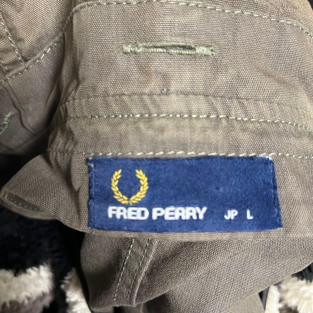 美品 3way フレッドペリー　モッズコート　Lサイズ　FRED PERRY