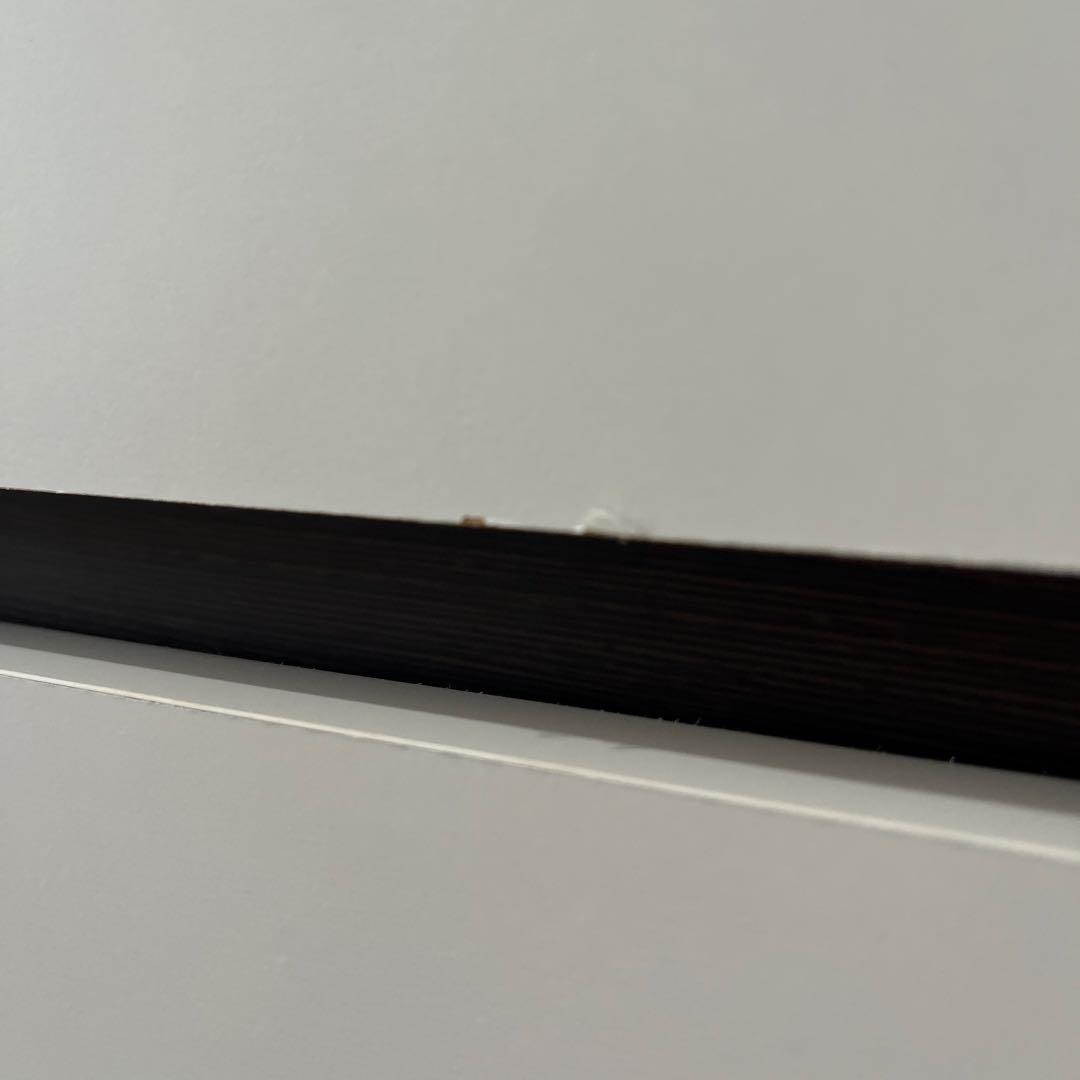 木製4段チェスト（ブラウン、ホワイト）