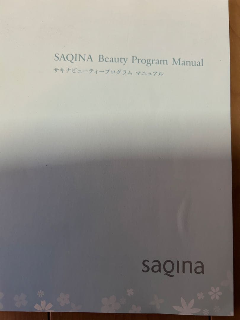 SAQINA　サキナ　ビジュー　美顔器　ホームエステ スチーム　赤外線
