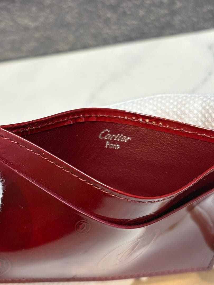 《 未使用品 》 カルティエ カードケース ハッピーバースデー