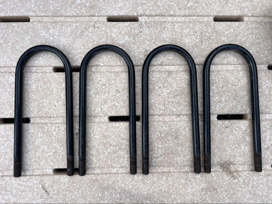 Genb リーフスプリングブロック ハイエース 玄武3インチブロック