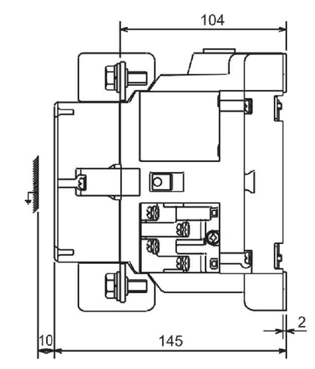 三菱電機　電磁接触器 S-Nシリーズ 　S-N150　コイル電圧AC200V