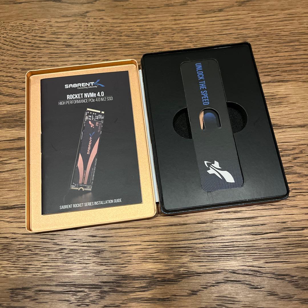 SABRENT Rocket 2TB NVME SSD最大5500MB/秒