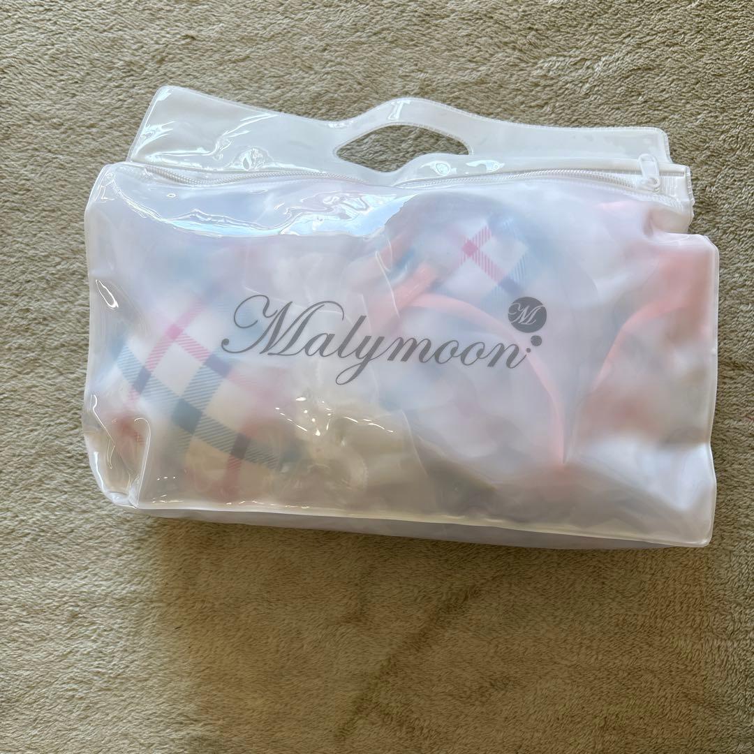 Malymoon フリルチェックアラモードビキニ《レディース水着9点セット》