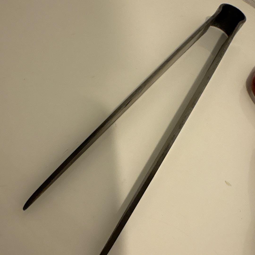 【tkg】ガラス工芸　ピンサー　25cm