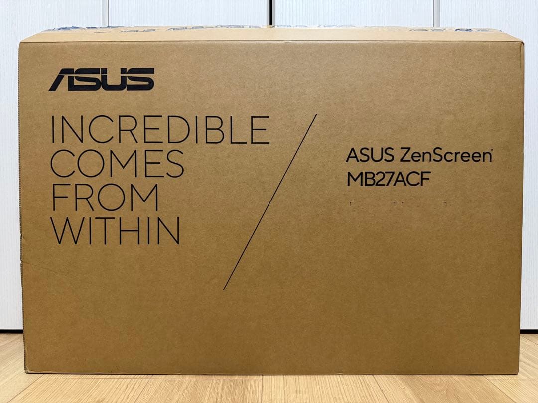 ディスプレイ・モニター本体 ASUS ZenScreen MB27ACF