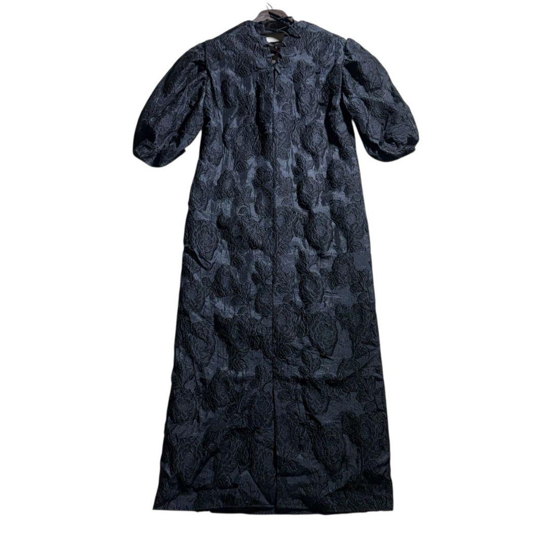 ameri vintage フラワージャガードワンピース　ドレス