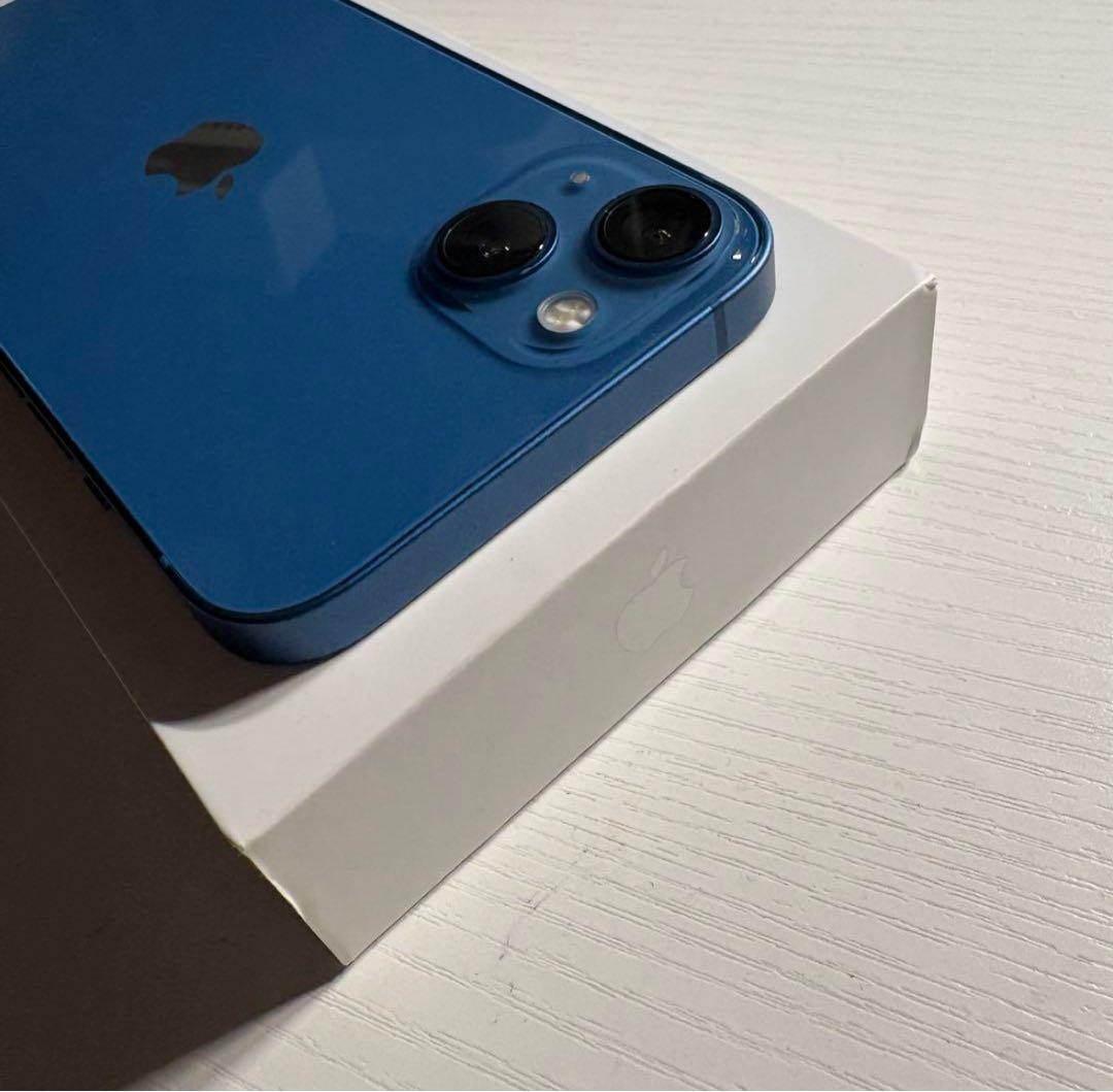 iPhone13 128GB ブルー SIMフリー 極美品