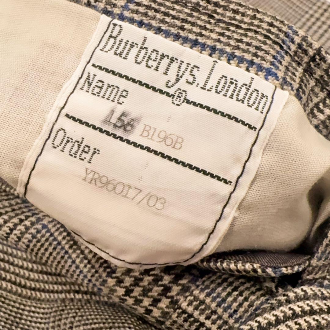 美品 バーバリー オシャレ ビジネススーツ L