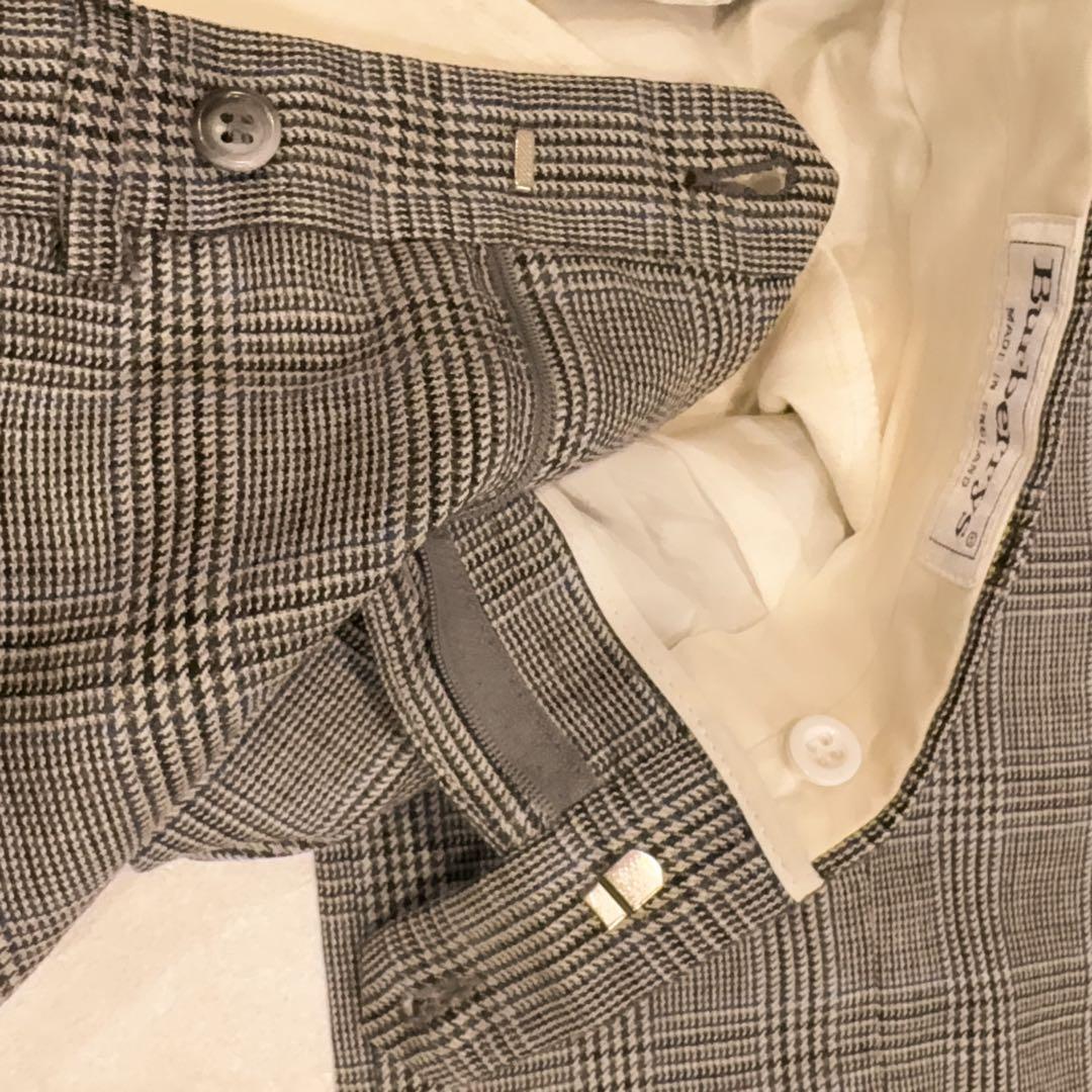 美品 バーバリー オシャレ ビジネススーツ L