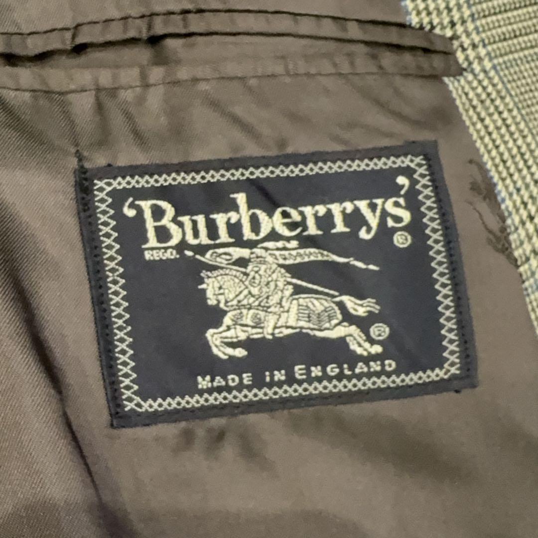 美品 バーバリー オシャレ ビジネススーツ L