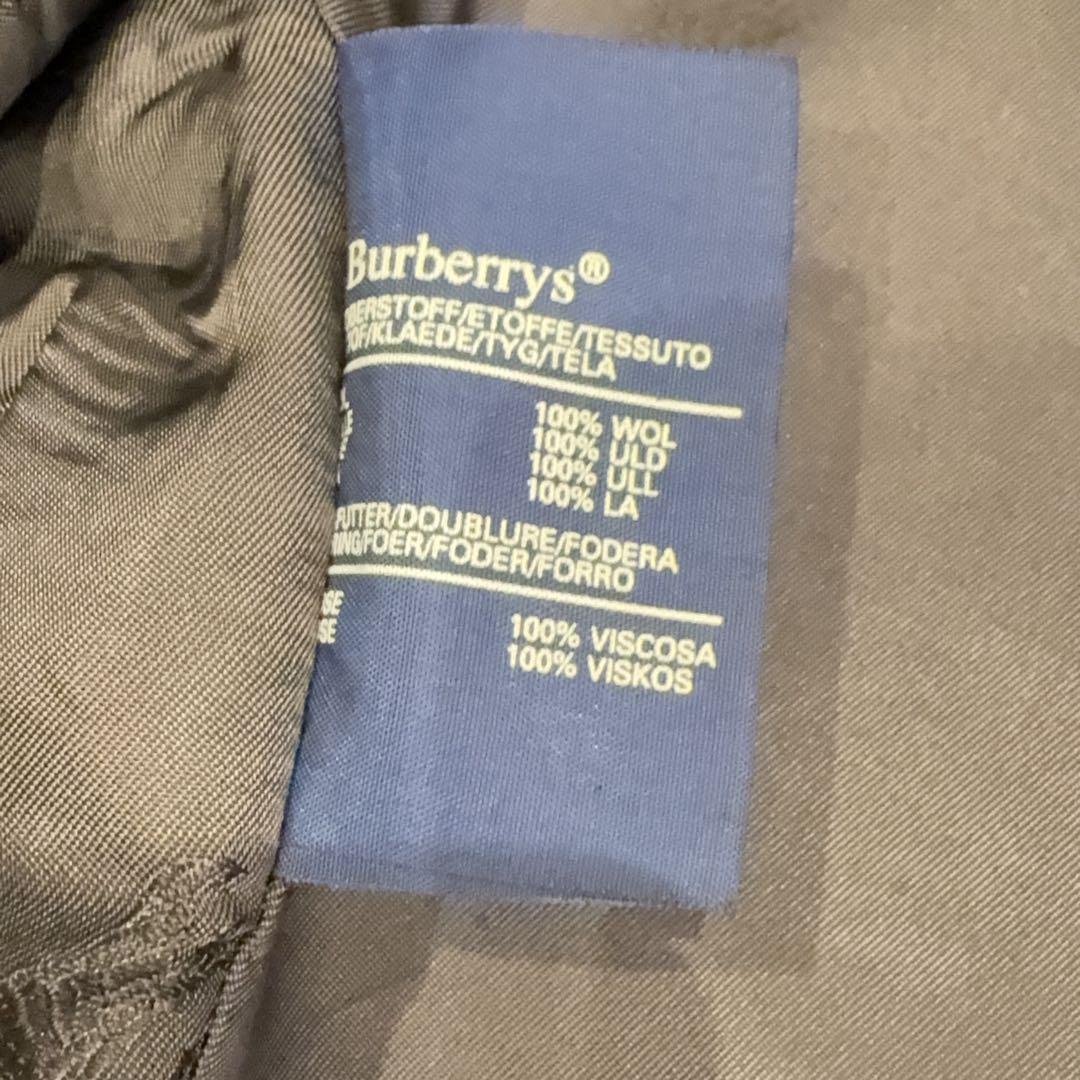 美品 バーバリー オシャレ ビジネススーツ L