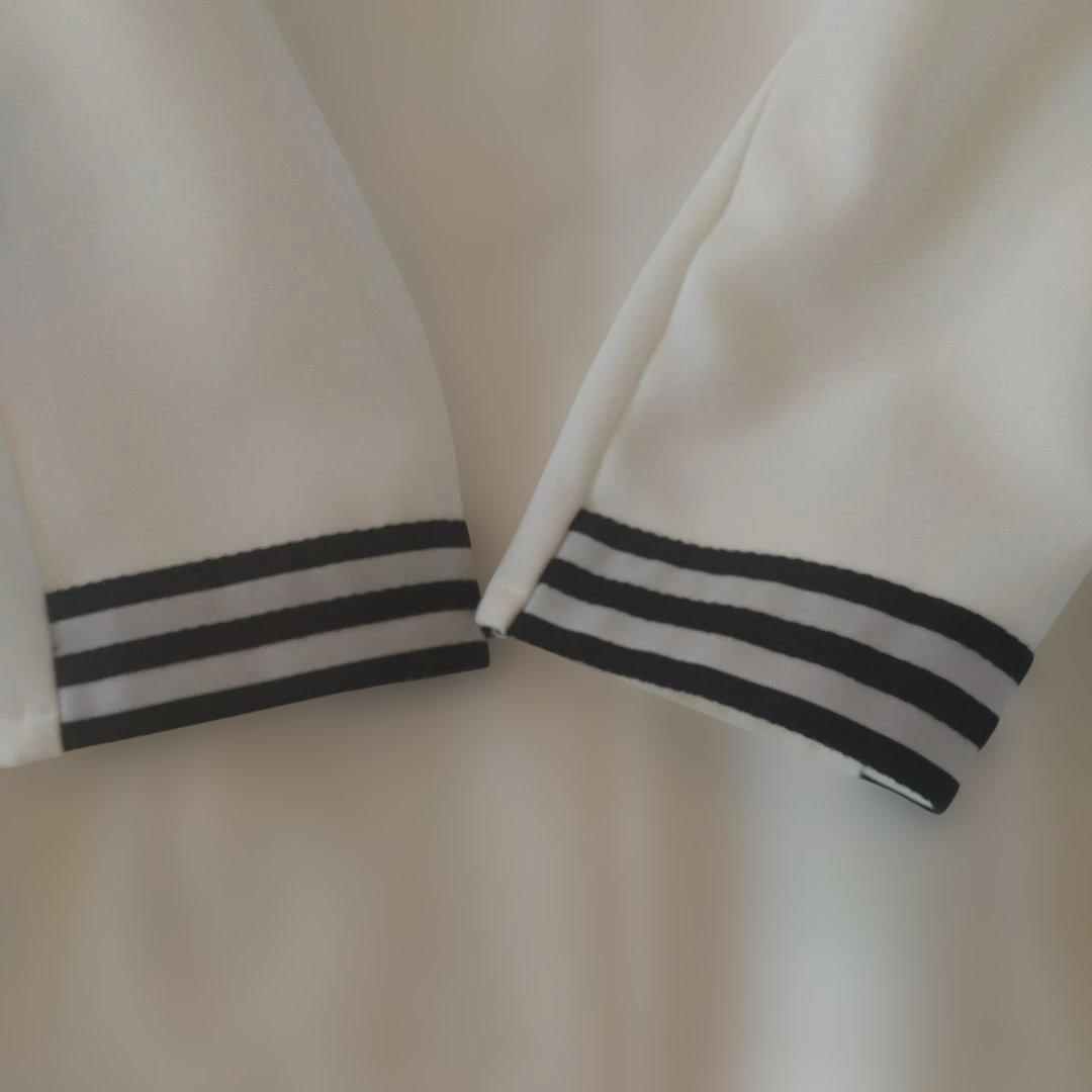 FFです！一度着用ボーダーズアットバルコニー フリルツイルトップス　38