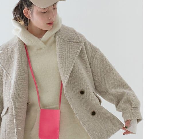 nest Robe ウール裏毛起毛パーカー