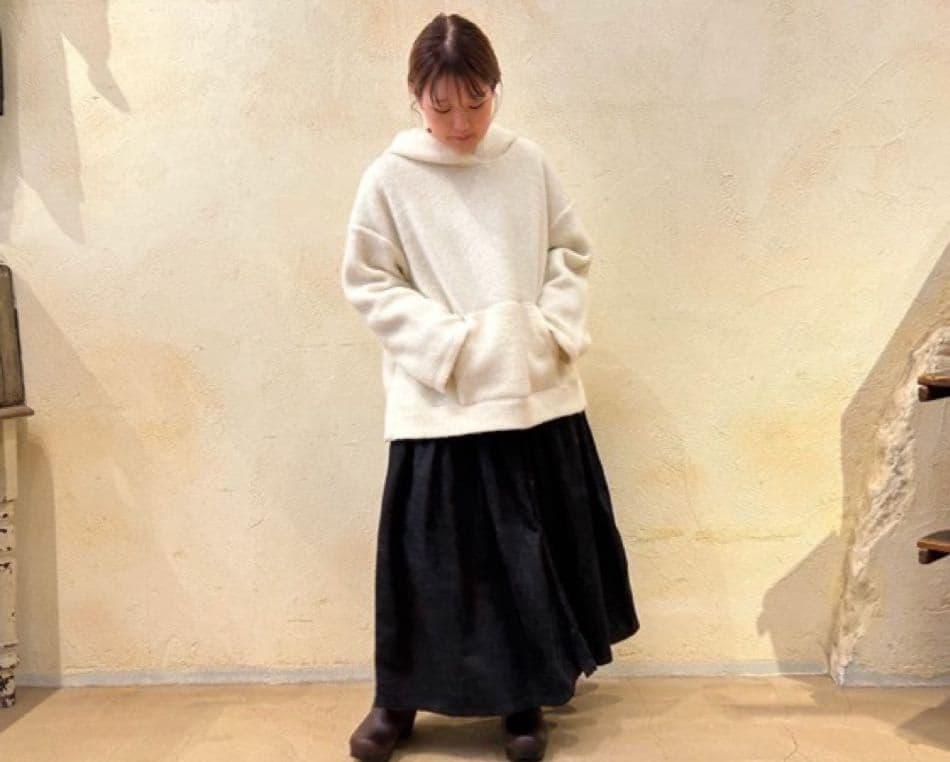 nest Robe ウール裏毛起毛パーカー