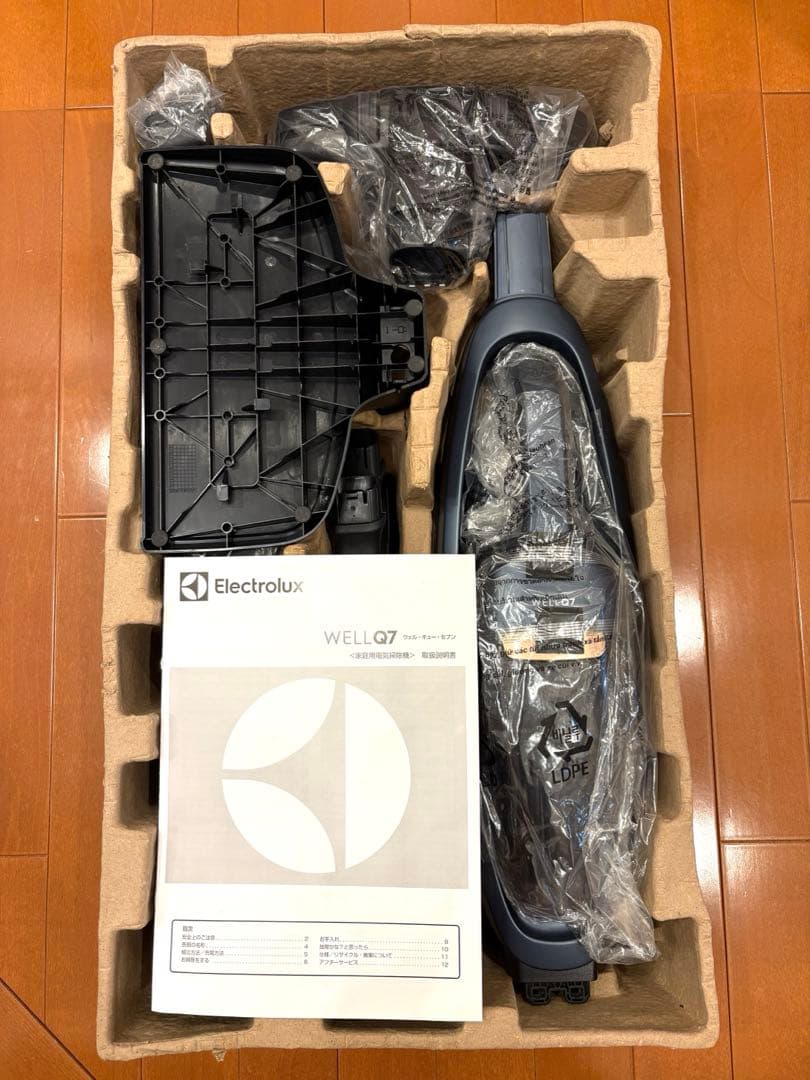 エレクトロラックス Well Q7 WQ71-2OIB インディゴブルー 掃除機
