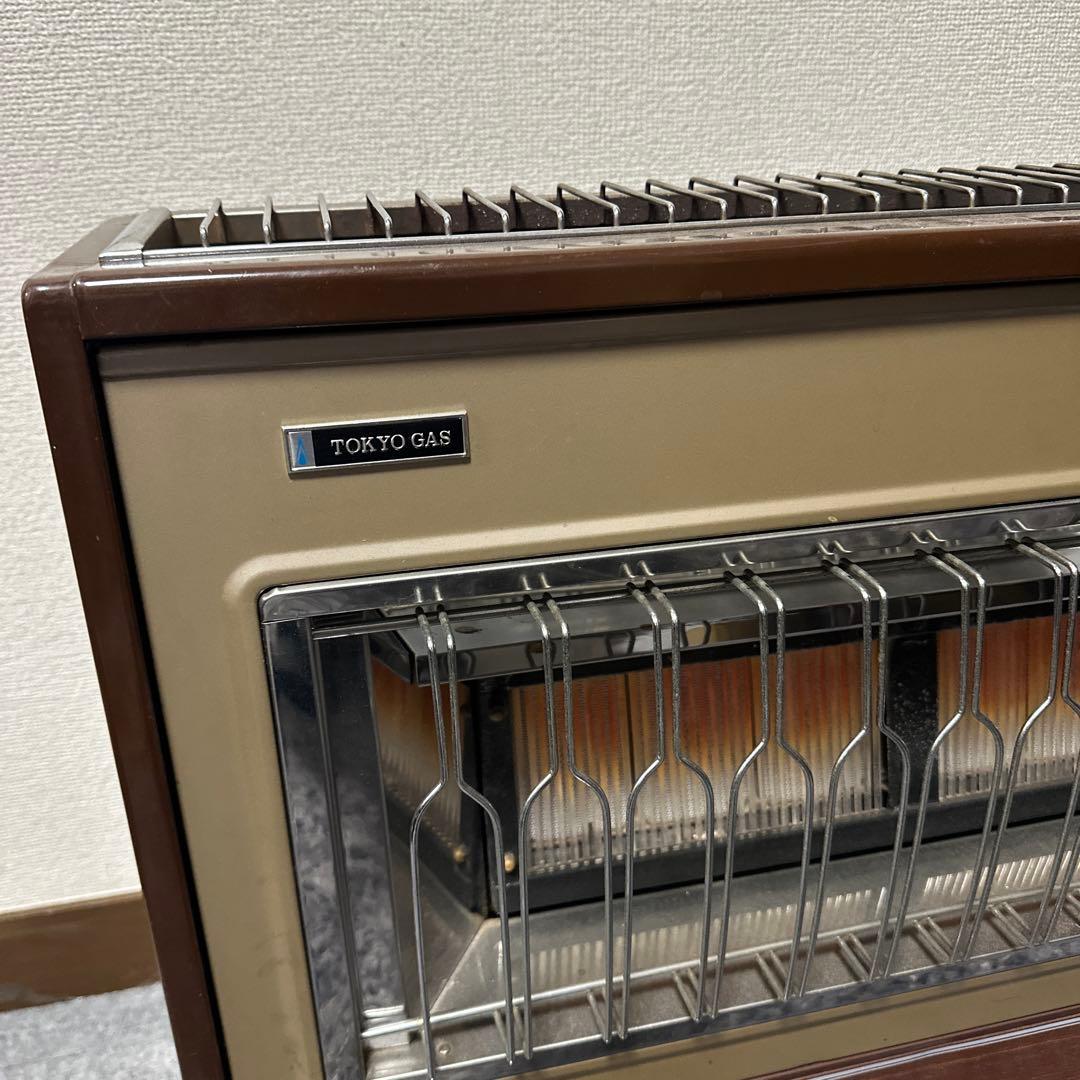 リンナイ 都市ガス レトロ 昭和 赤外線ストーブ 大型