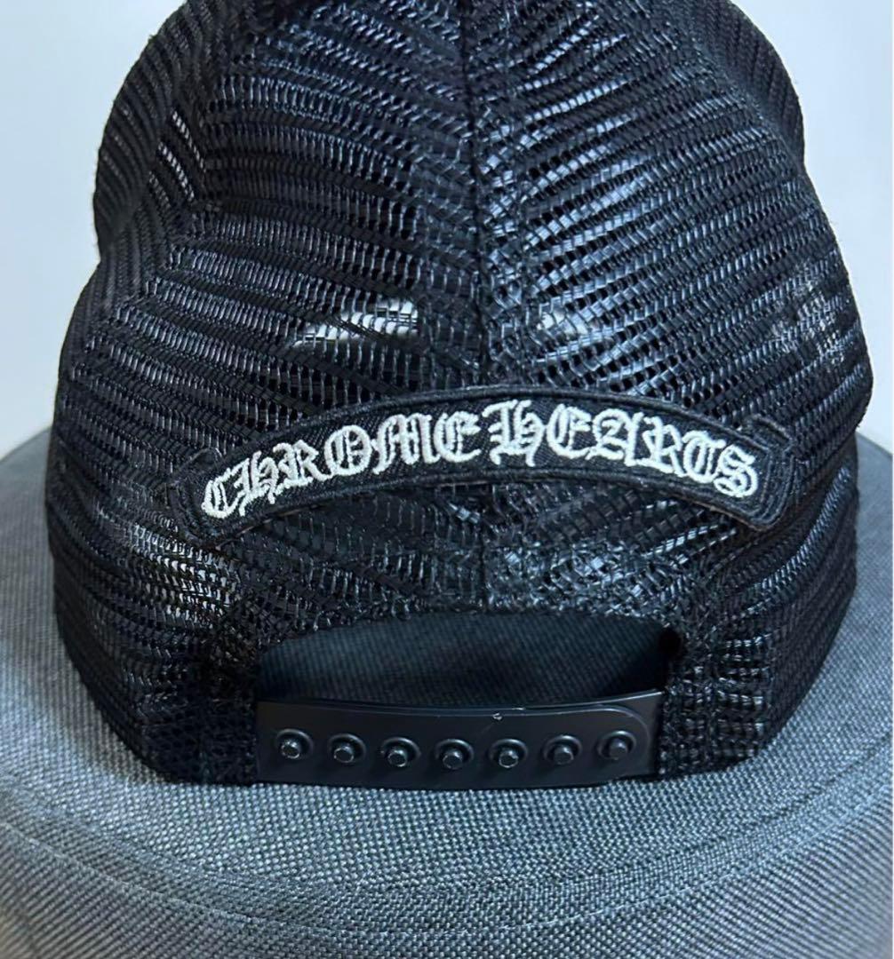 CHROME HEARTS ブラック 帽子 メッシュキャップ