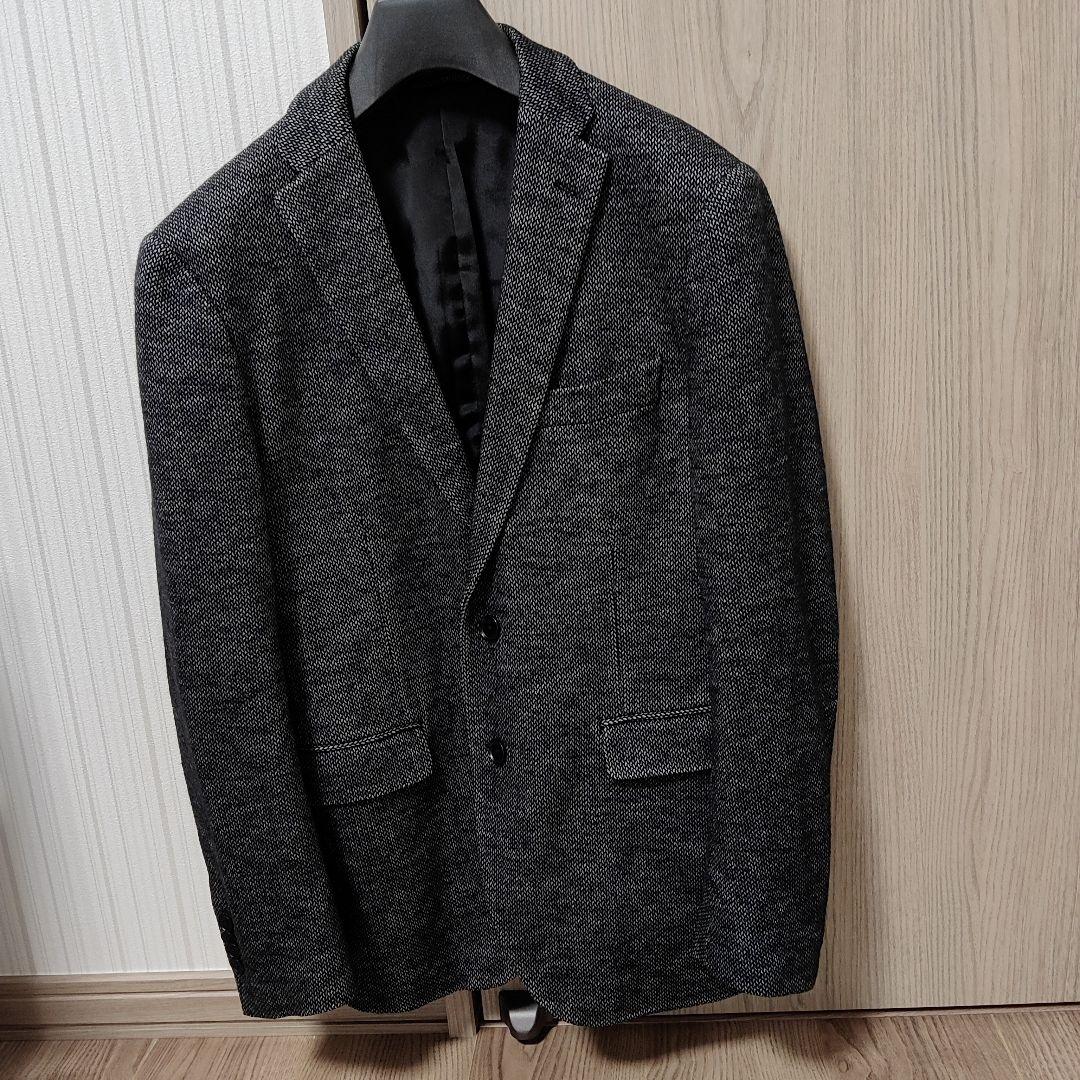 【美品 】ジョゼフ　オム スーツ セットアップ ストレッチ アンコン 総柄