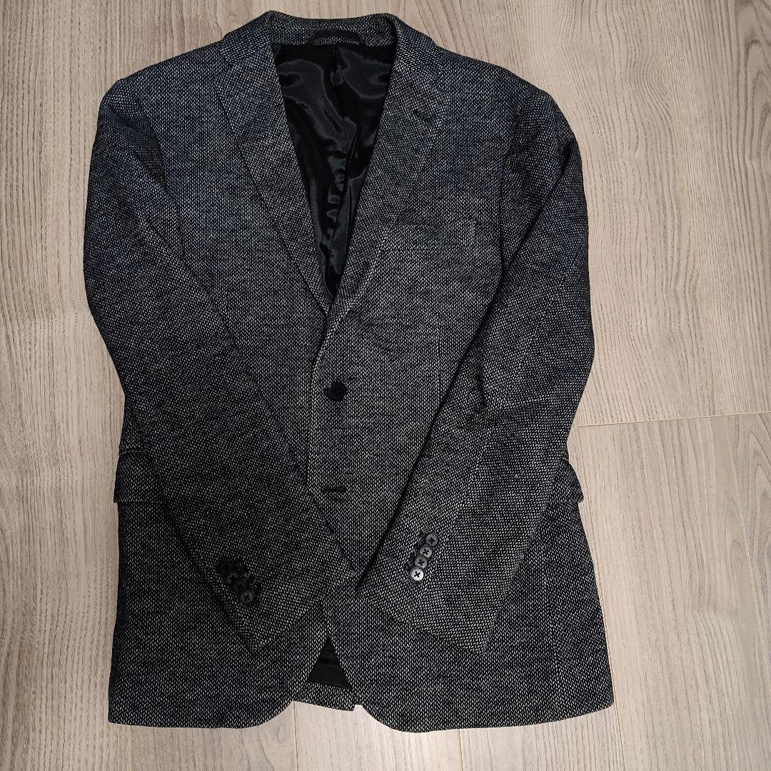 【美品 】ジョゼフ　オム スーツ セットアップ ストレッチ アンコン 総柄