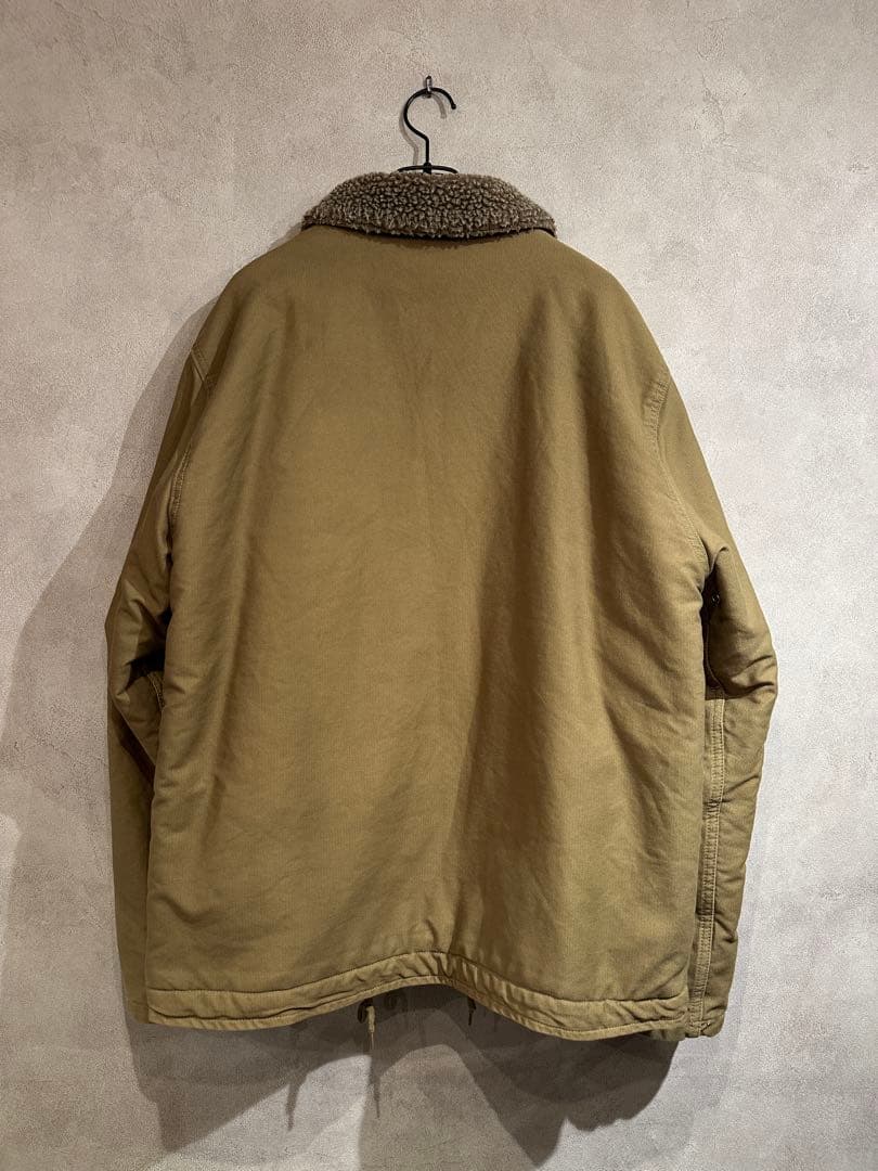 【美品】WAIPER N-1 デッキジャケット NAVY DEPARTMENT