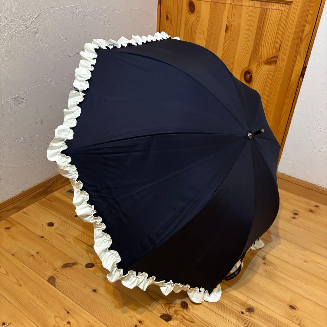 美品未使用　芦屋ロサブラン　晴雨兼用 ショートフリル付き