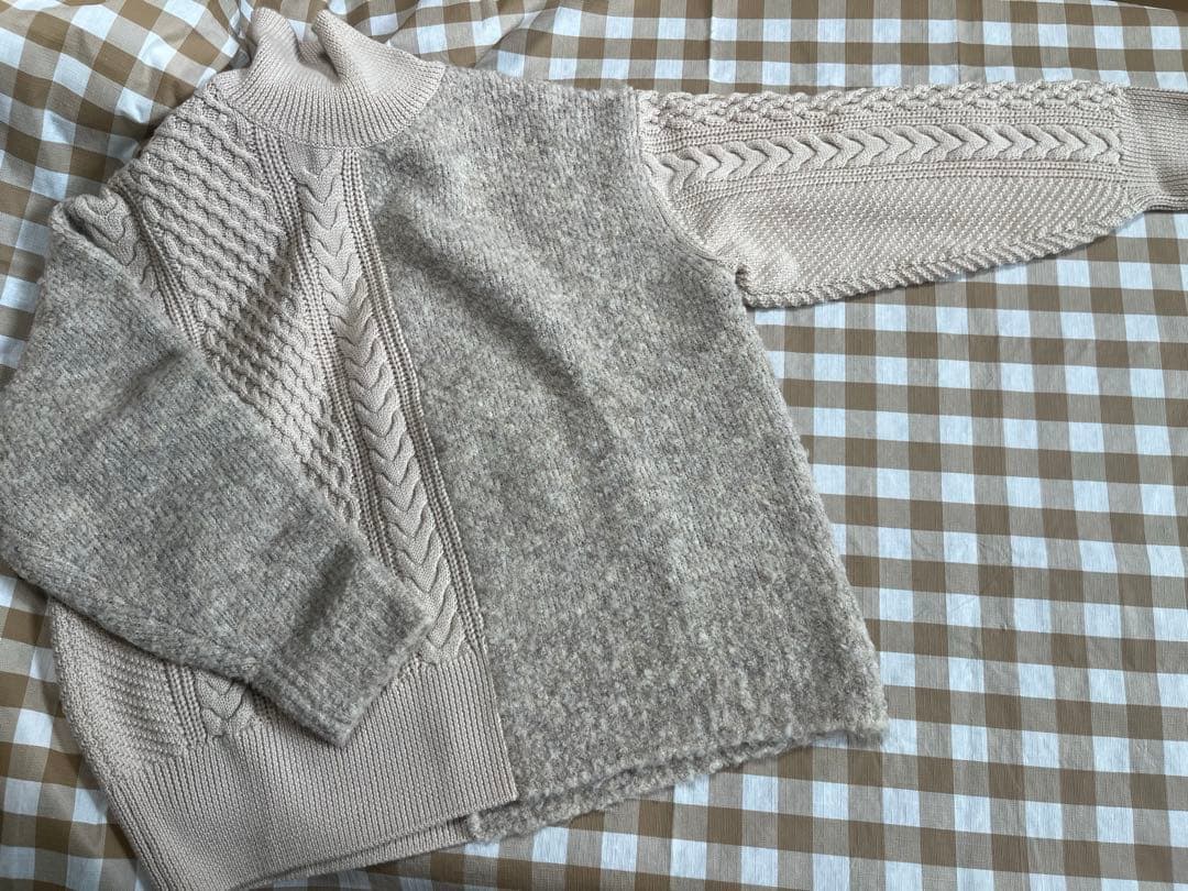 佐藤健abyts タートルネック ベージュ 本人着用 サイズ1 佐藤健着用