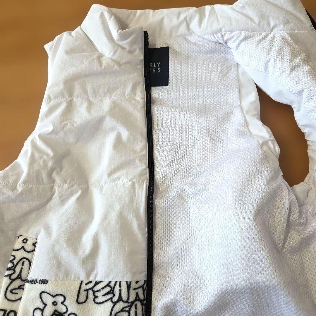 美品♪2025モデル PEARLY GATES 中綿ベスト M レディース 白