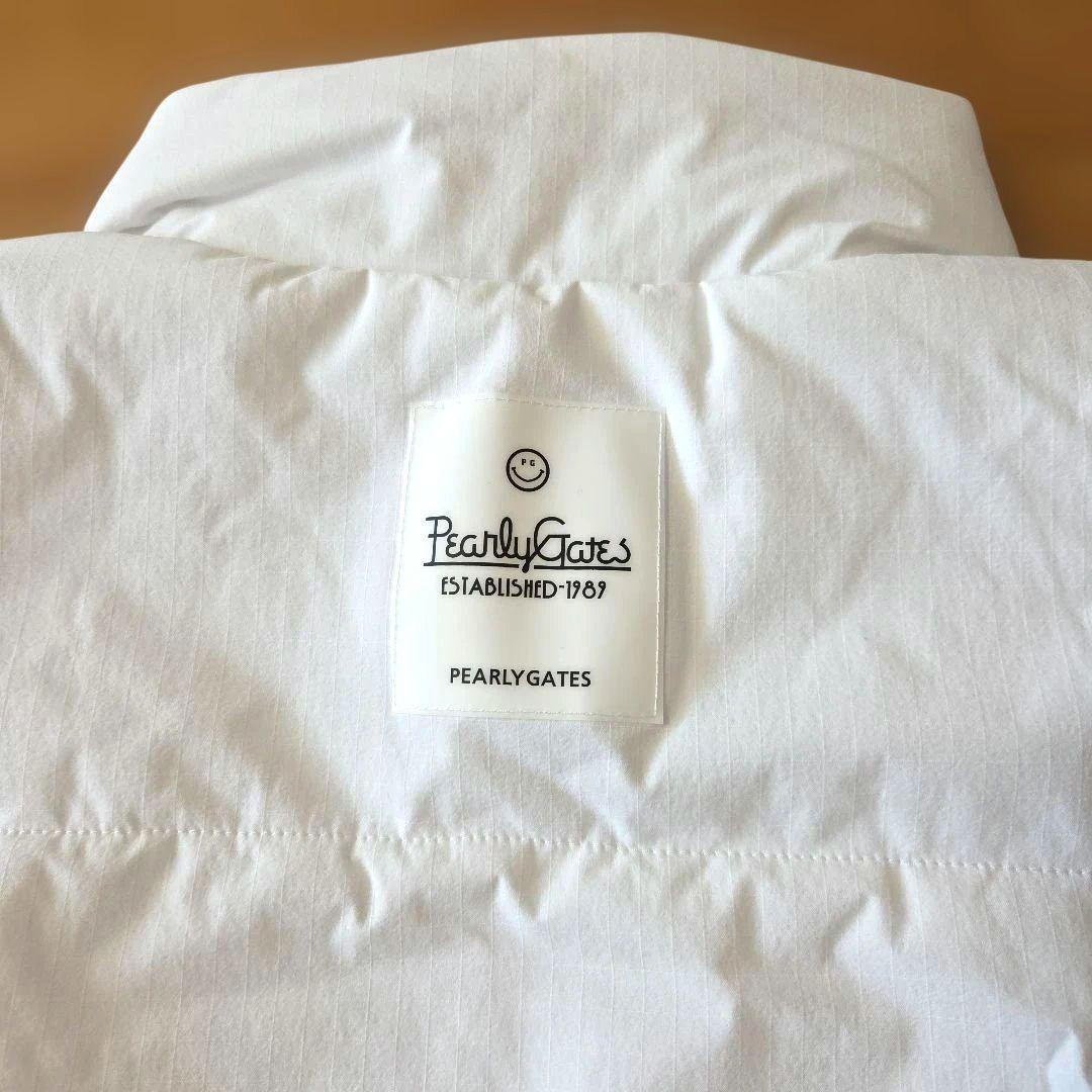 美品♪2025モデル PEARLY GATES 中綿ベスト M レディース 白