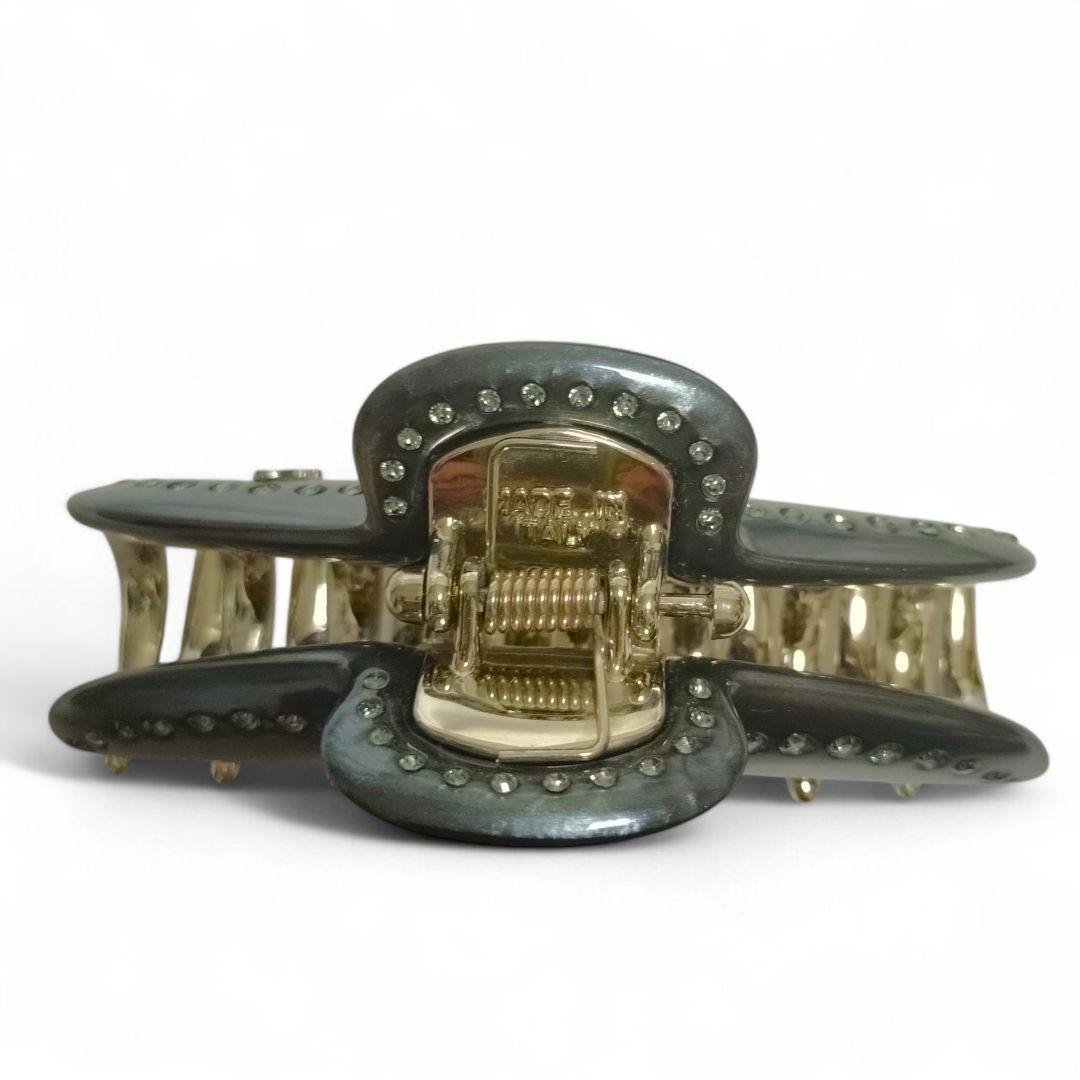 acca アッカ　ティアラクイーン　クリップ　ダークグレー　Lサイズ