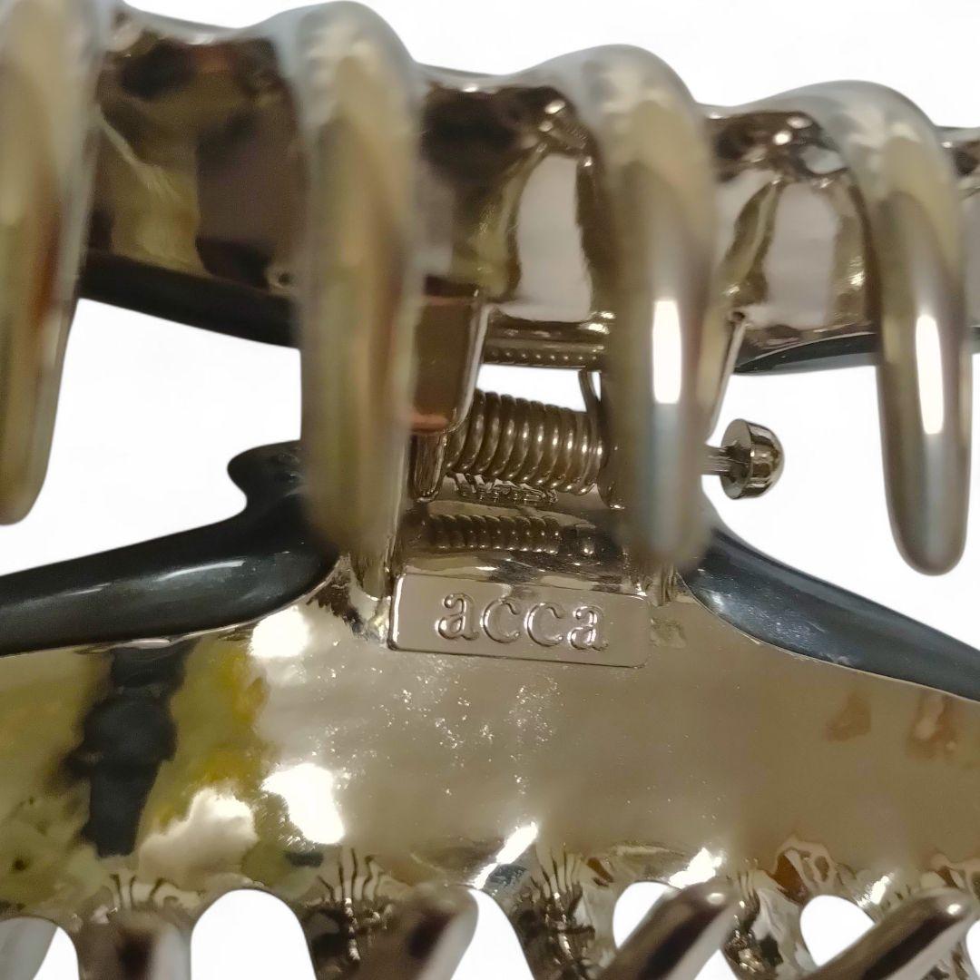 acca アッカ　ティアラクイーン　クリップ　ダークグレー　Lサイズ