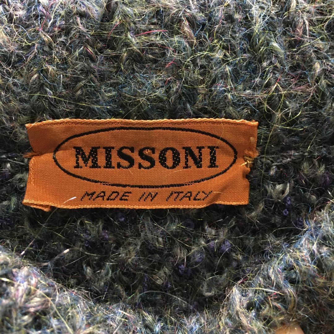 ⭐MISSONI ニット上下セットアップ チェック柄（M/Lサイズ）