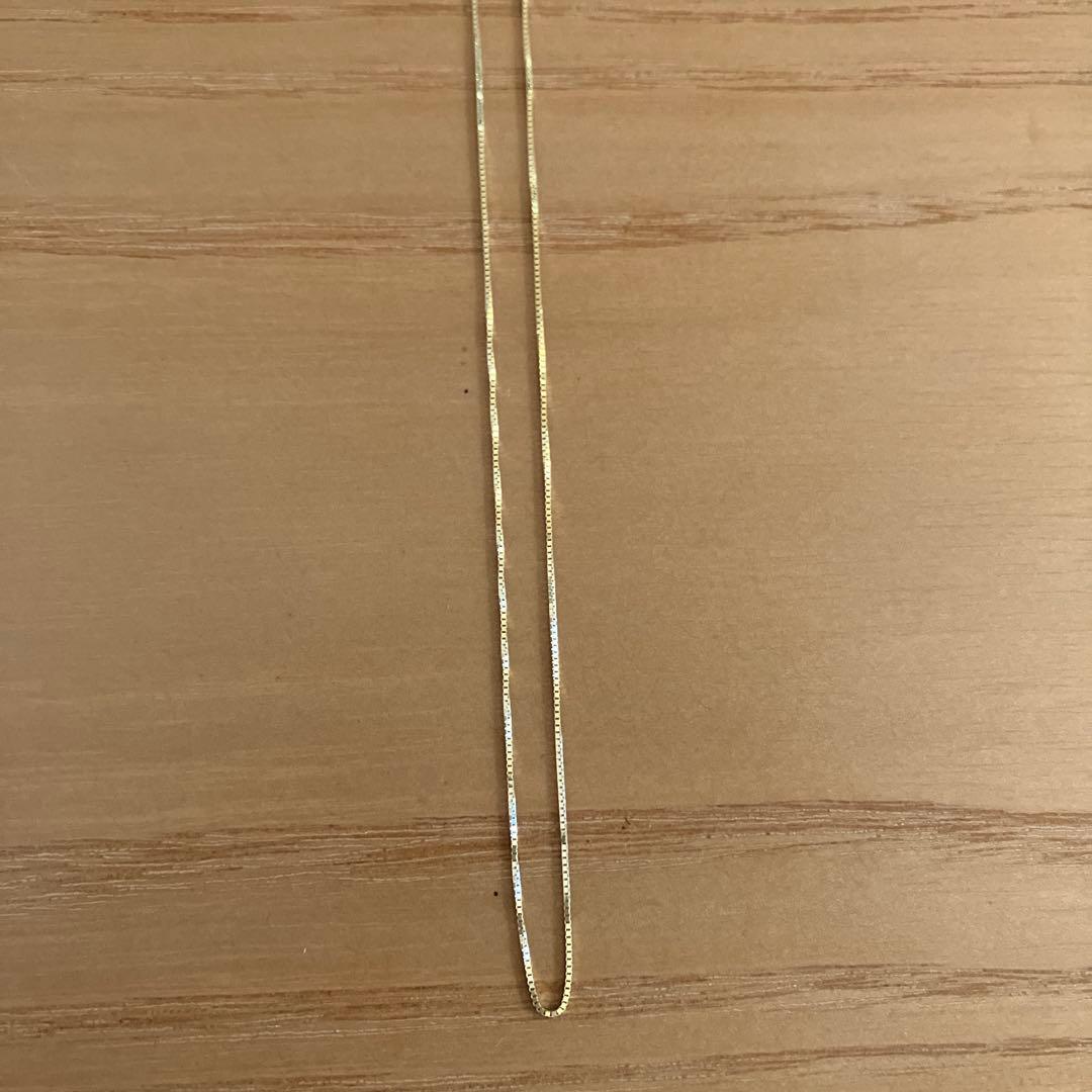 プラージュ　14K 16 BOX CHAIN ネックレス