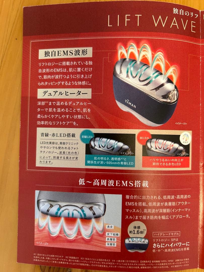 ※[本日までお値下げ]YAMAN リフトロジー YJFD2 美顔器