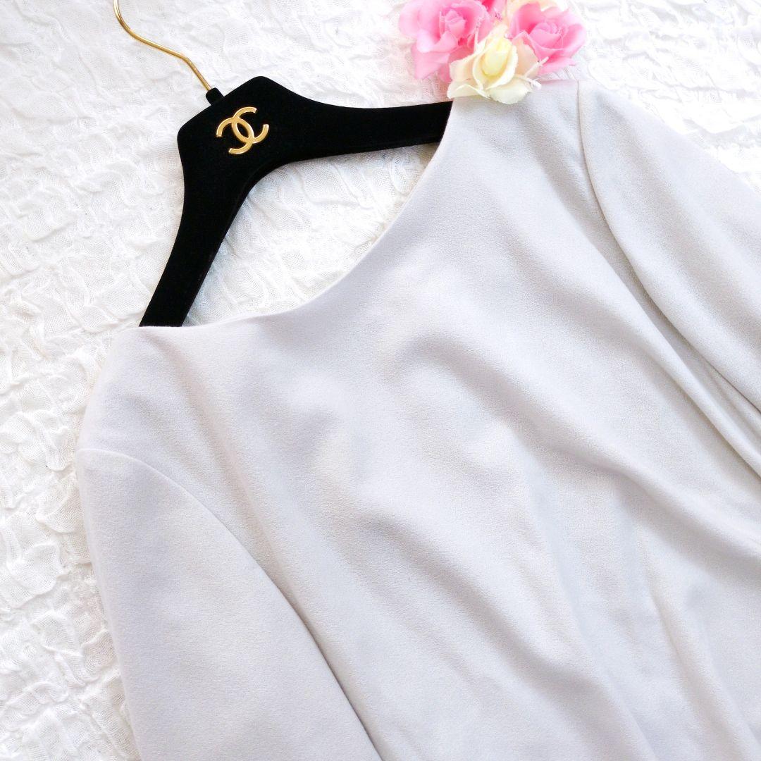 【タグ付き】DAMA collection　ジョーゼットワンピース　大きいサイズ