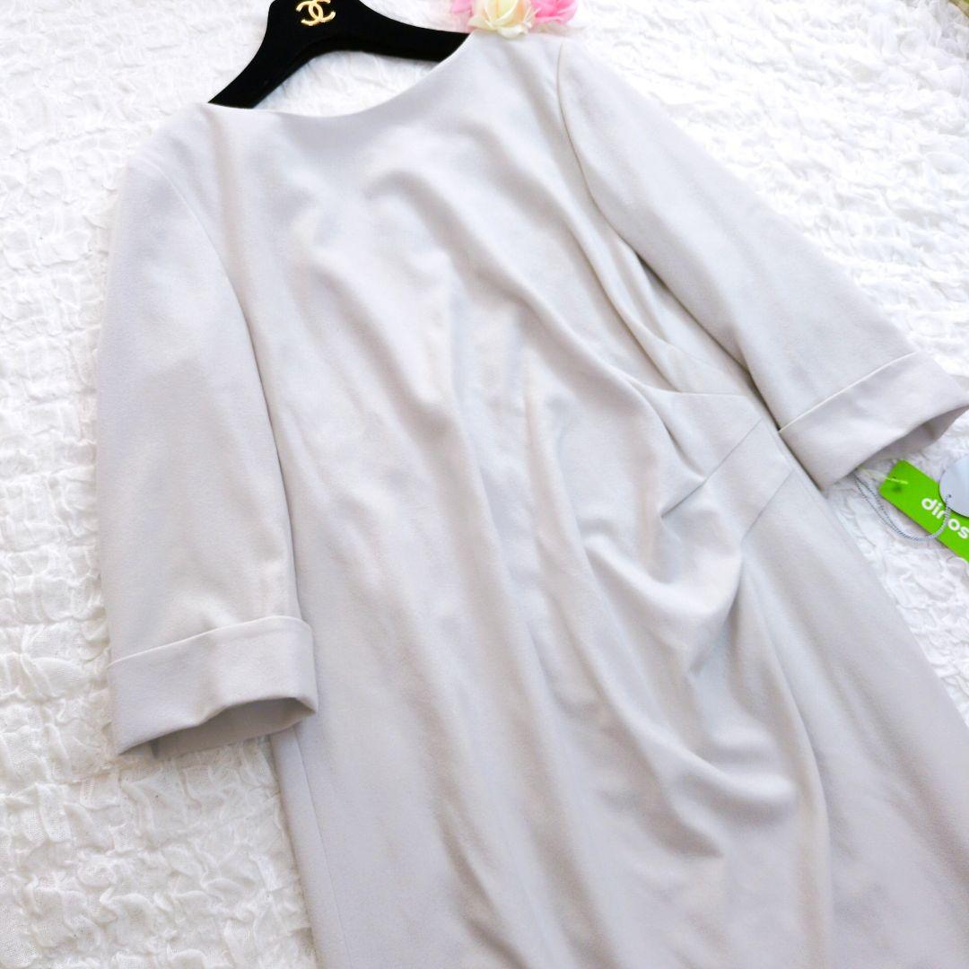 【タグ付き】DAMA collection　ジョーゼットワンピース　大きいサイズ