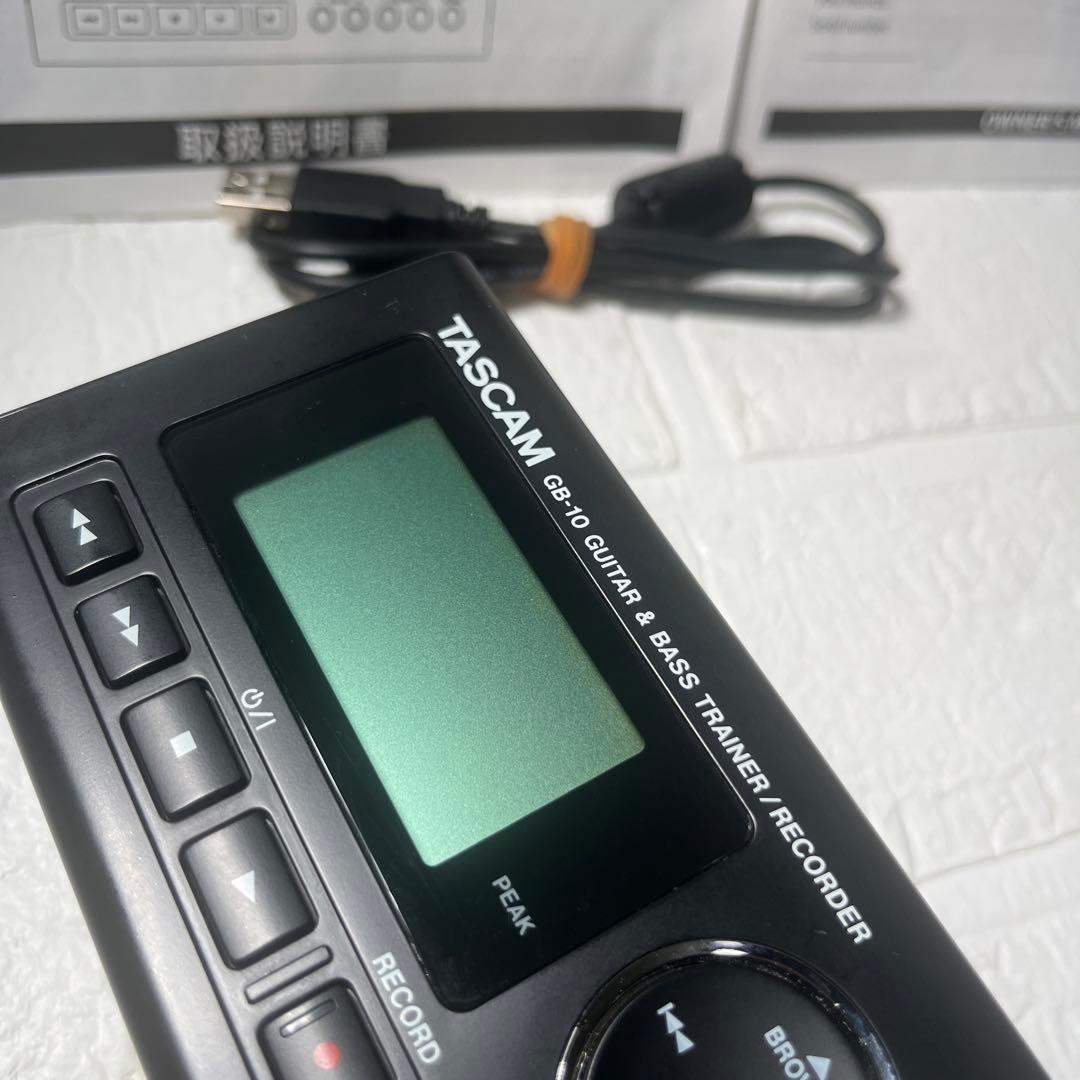 TASCAM トレーナー/レコーダー ギター&ベース用 GB-10 動作確認済み