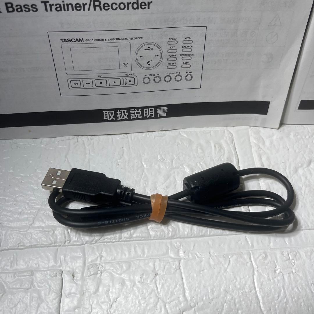 TASCAM トレーナー/レコーダー ギター&ベース用 GB-10 動作確認済み
