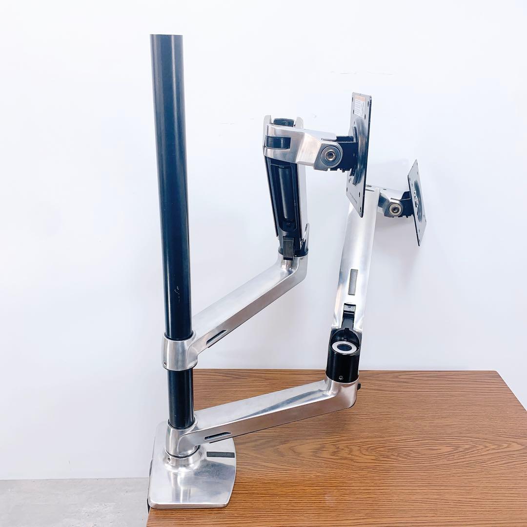 ERGOTRON エルゴトロン LX デュアルアーム長身ポールVESA対応