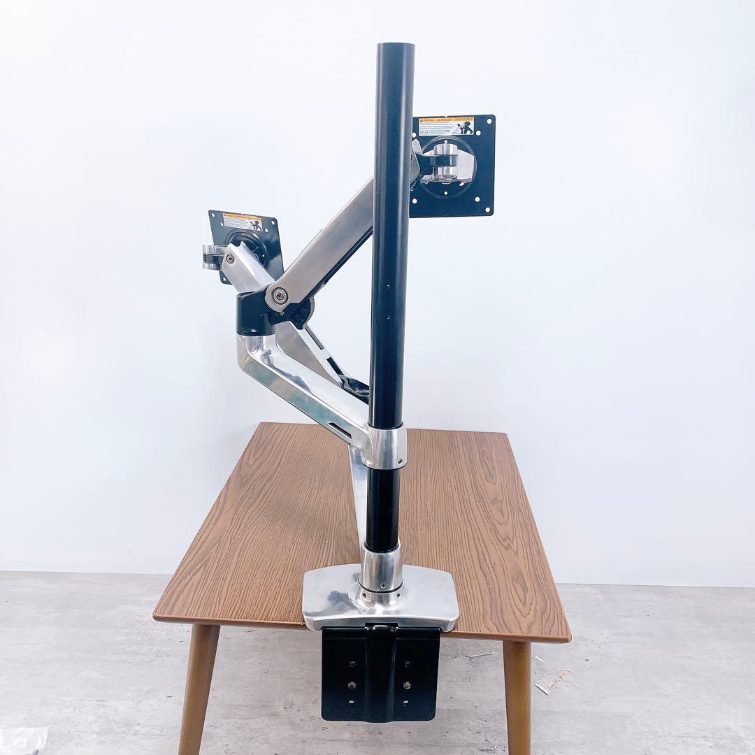 ERGOTRON エルゴトロン LX デュアルアーム長身ポールVESA対応