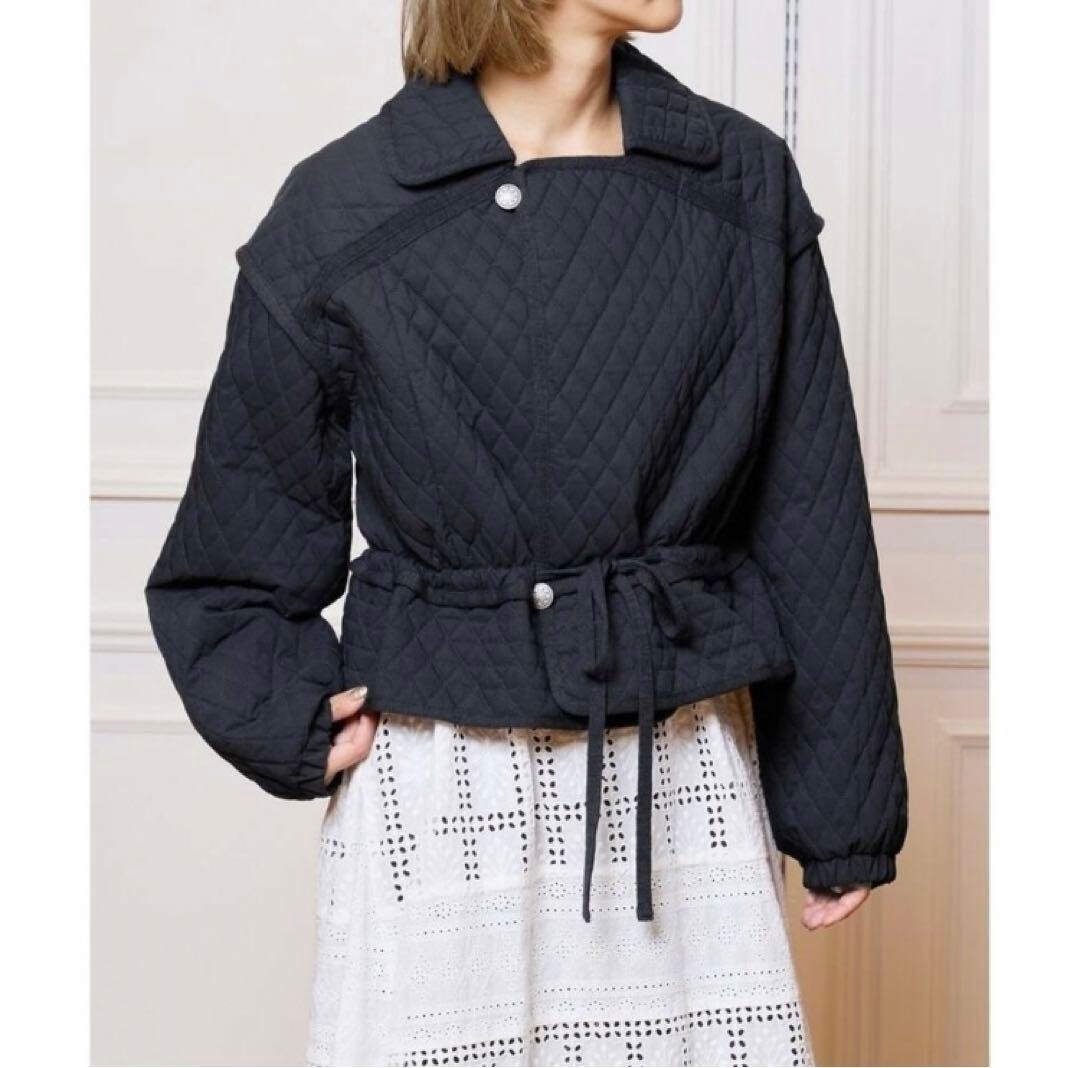 【IENA LA BOUCLE】イエナラブークル キルティングブルゾン