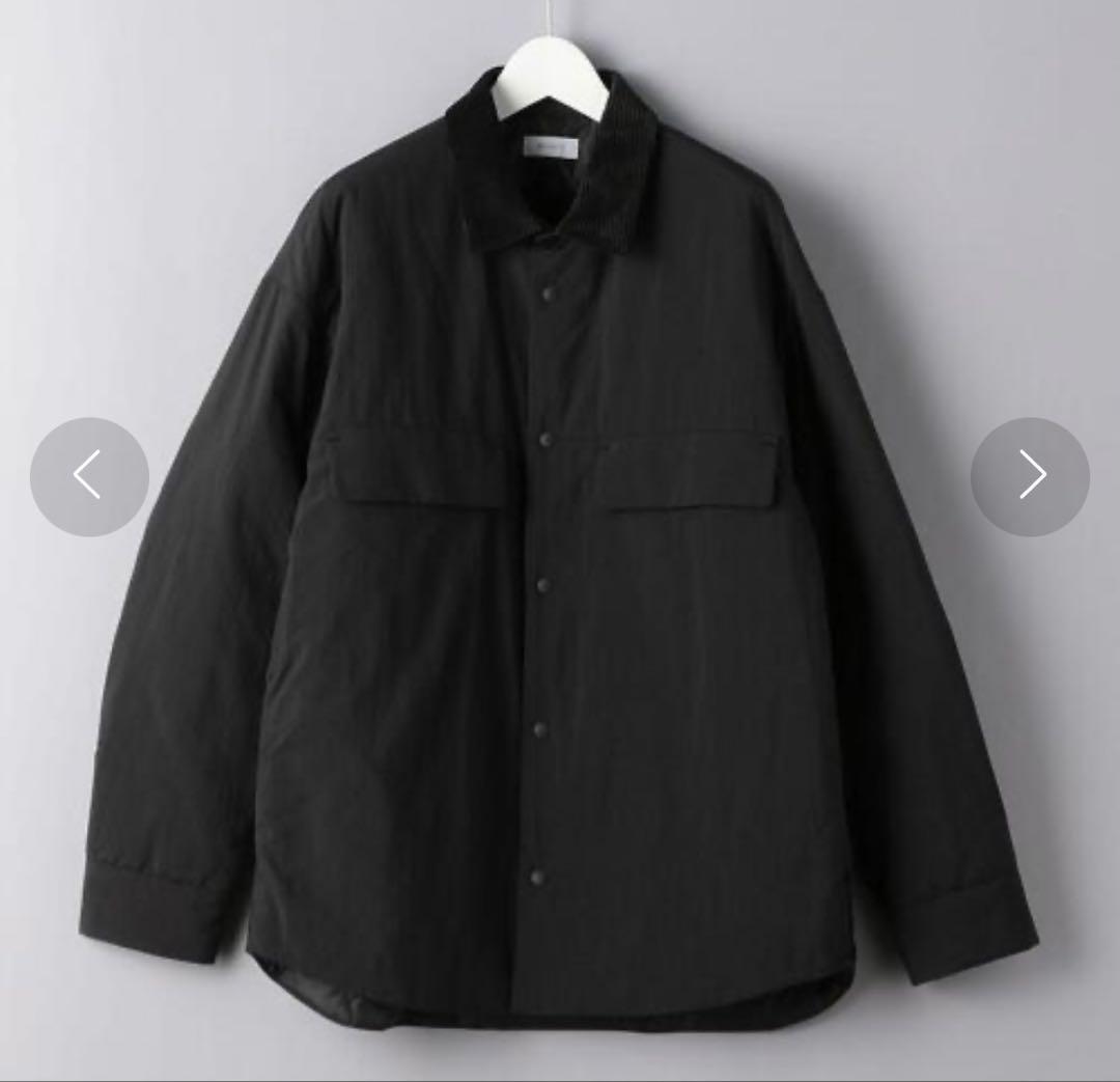 1/28出品停止【en route】ブラックナイロンジャケット　サイズ3